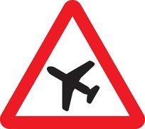 Low-flying aircraft or sudden aircraft noise
