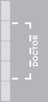 Parking space reserved for vehicles named